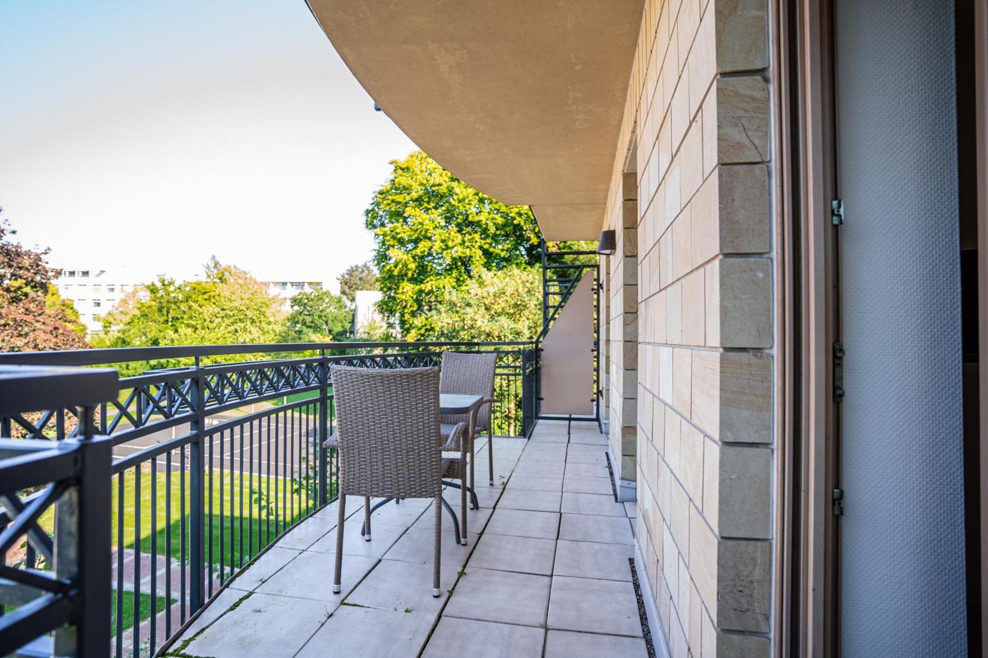באד זאלצפלן Hotel Cityhome Am Kurpark מראה חיצוני תמונה
