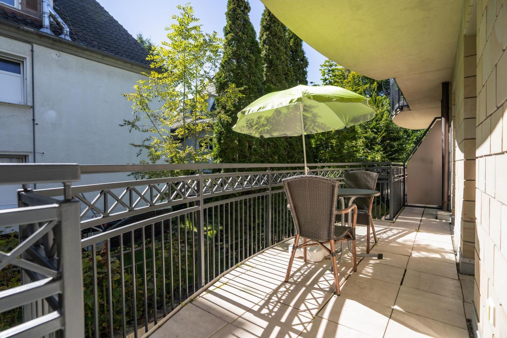 באד זאלצפלן Hotel Cityhome Am Kurpark מראה חיצוני תמונה